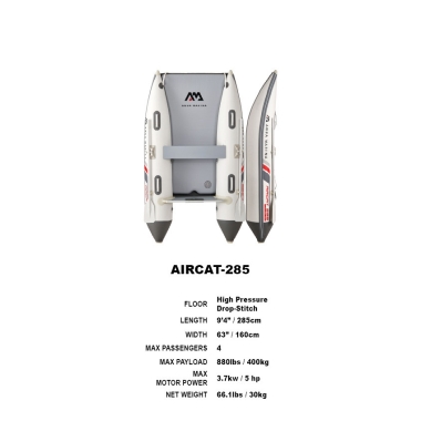 AQUA MARINA Inflatable Catamaran series AIRCAT