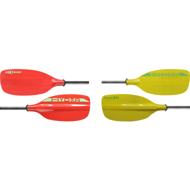PRIJON HYDRA paddle, glassfiber RED with Paddlock