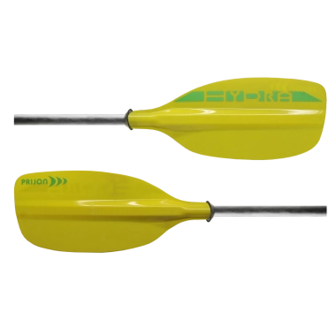 PRIJON HYDRA paddle, glassfiber Yellow with Paddlock