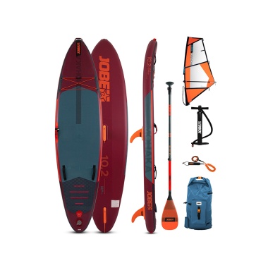 Jobe Mohaka 10.2 Inflatable Windsurf SUP Package + Venta Sup Sail