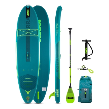 Jobe Yarra 10.6 Inflatable Paddle Board Package Teal