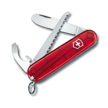 My First Victorinox, 84 mm, red transparent