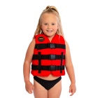 JOBE NYLON LIFE VEST KIDS RED 30-40 kg 