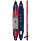 AQUA MARINA Race Young 12'6" - Youth Racing iSUP, 3.81m/12cm, with coil leash 