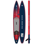 AQUA MARINA Race Young 12'6" - Youth Racing iSUP, 3.81m/12cm, with coil leash 