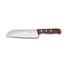 Wood, santoku knife, 17cm, straight