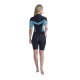 Jobe Sofia Shorty 3/2mm Wetsuit Women Vintage Teal